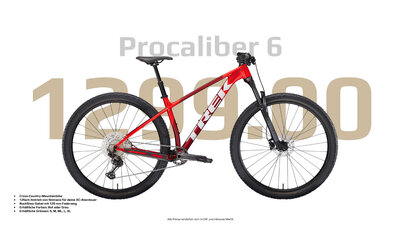 5301901 TREK Procaliber 6 RED